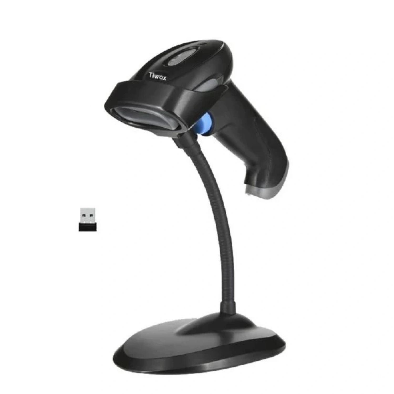 Tiwox VSK-120 2D Bluetooth Wi-fi Stand Bataryalı Karekod Kablosuz Barkod Okuyucu