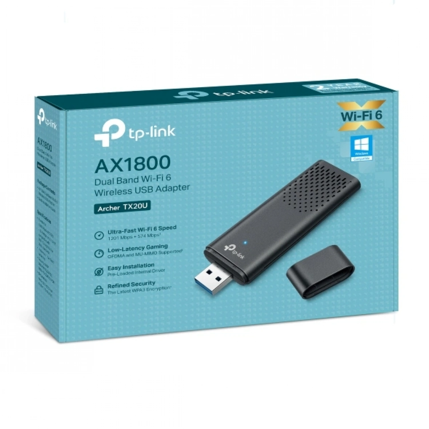 TP-LINK ARCHER TX20U AX1800 USB ADAPTÖR