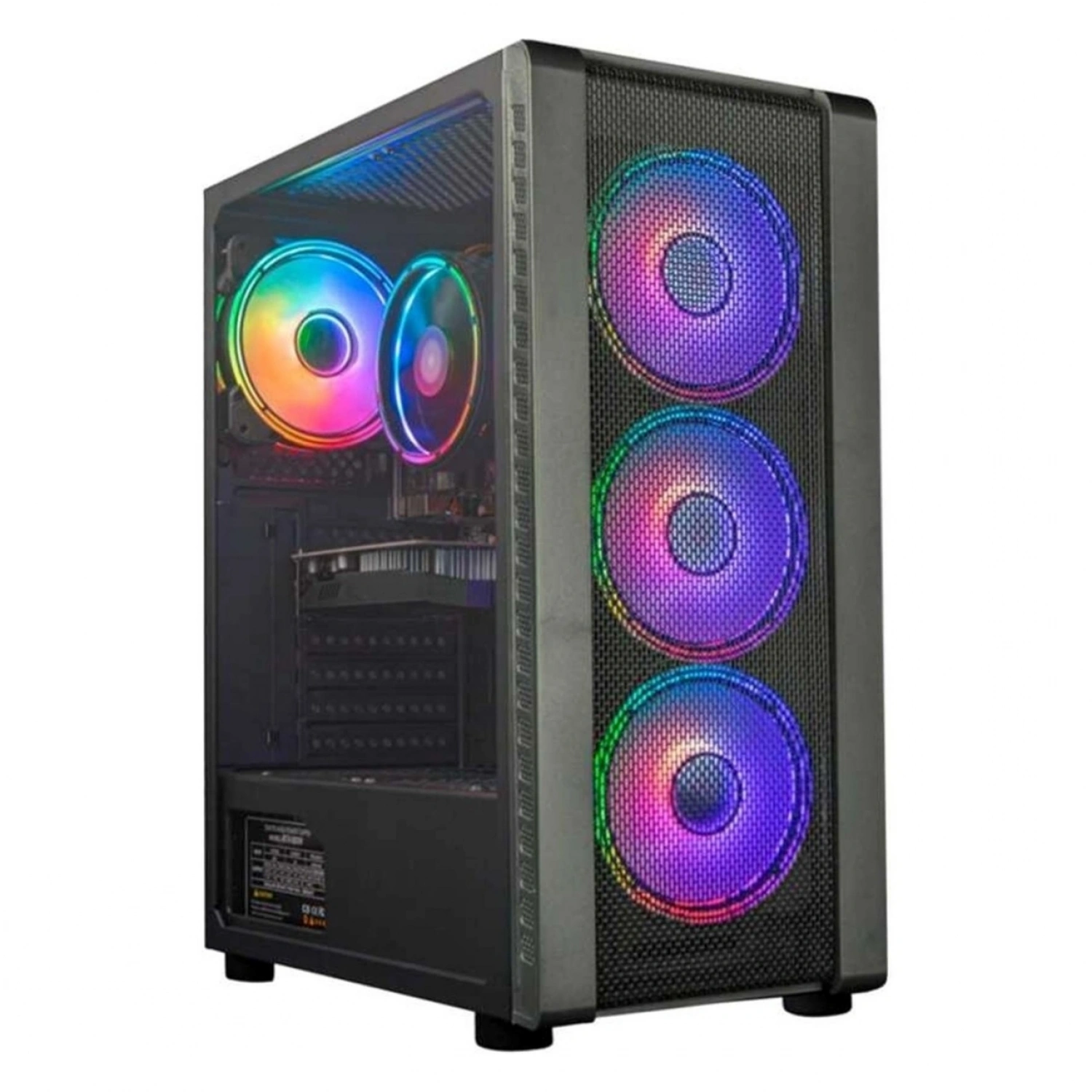 Turbox Master Yi 4x ARgb Kumandalı USB 3.0 400W ATX Mesh Panel Oyuncu (Gaming) Bilgisayar Kasası