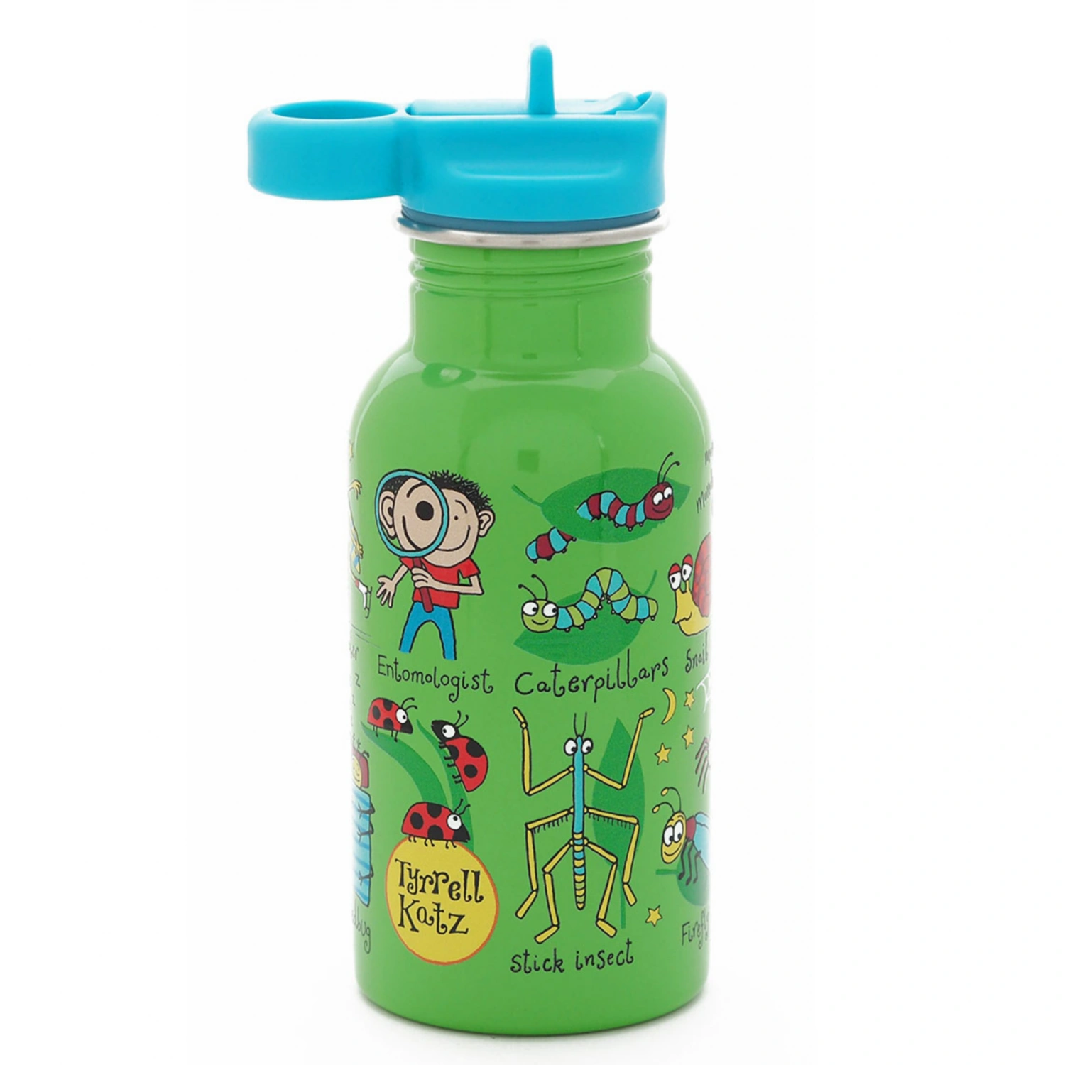 Tyrrell Katz Pipetli Çelik Matara 400ml - Bugs