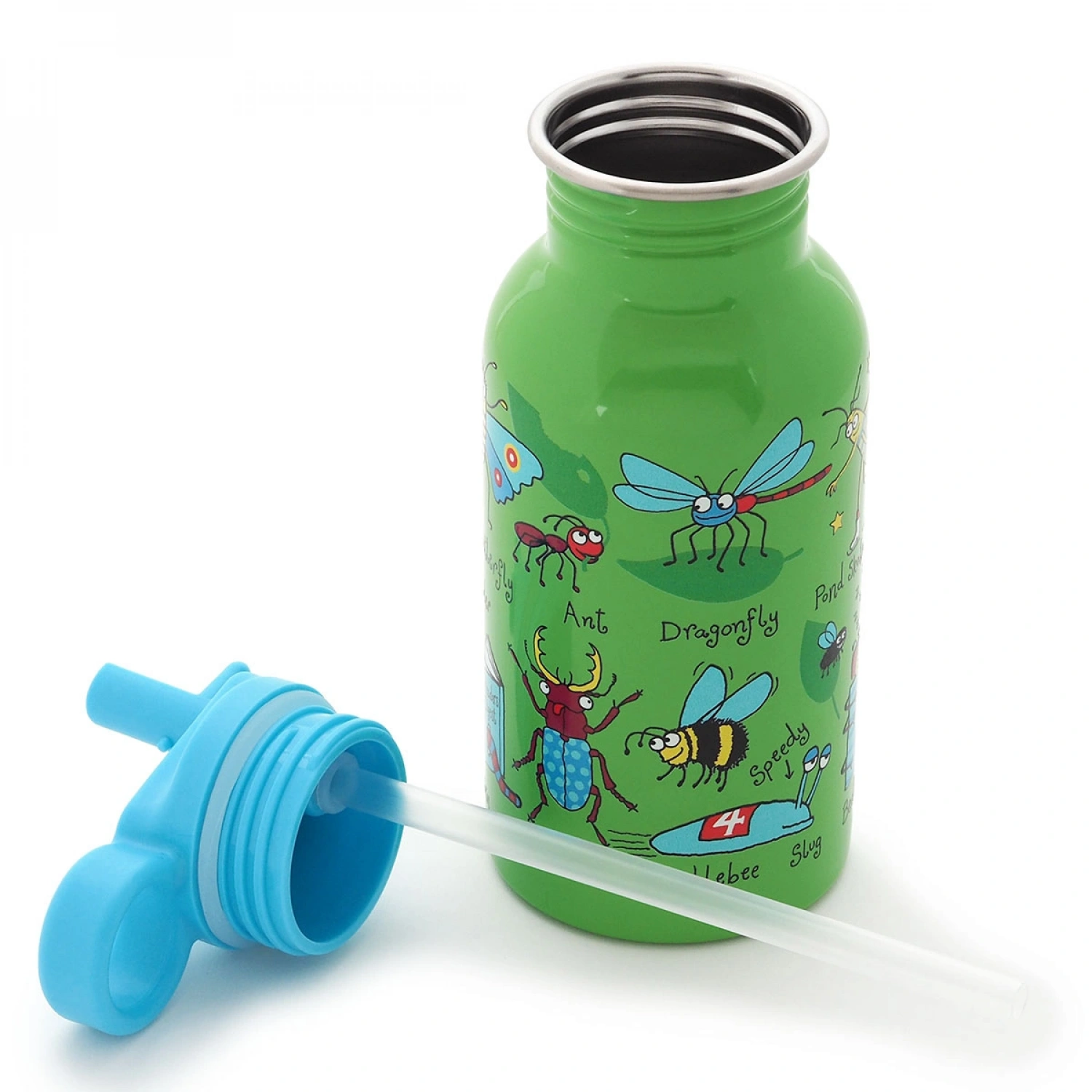 Tyrrell Katz Pipetli Çelik Matara 400ml - Bugs