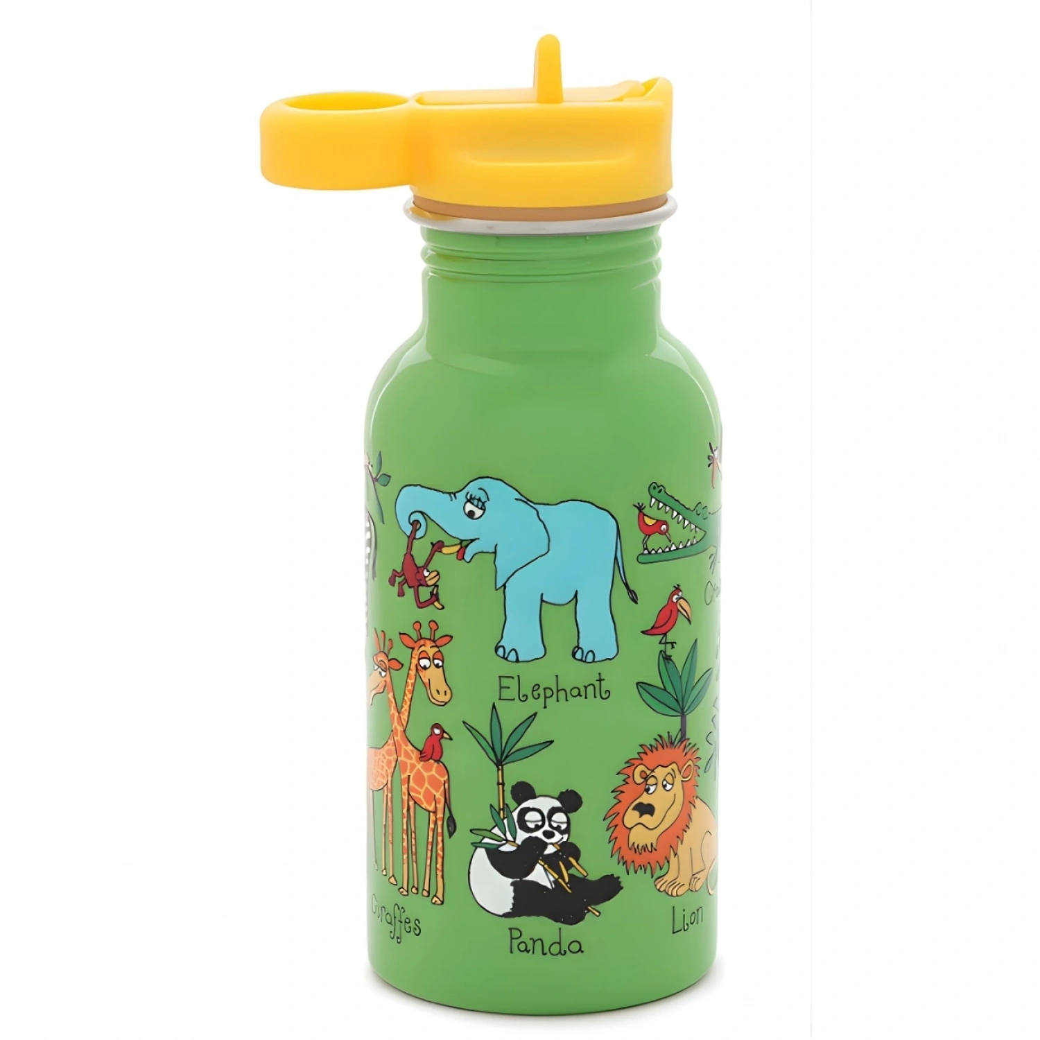 Tyrrell Katz Pipetli Çelik Matara 400ml - Jungle
