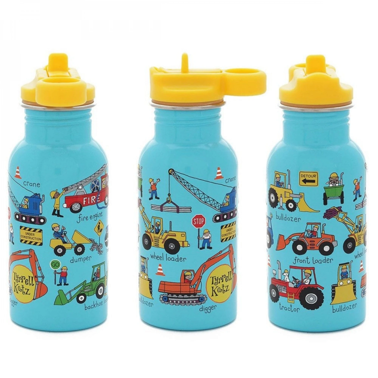 Tyrrell Katz Pipetli Çelik Matara 400ml - Wheels