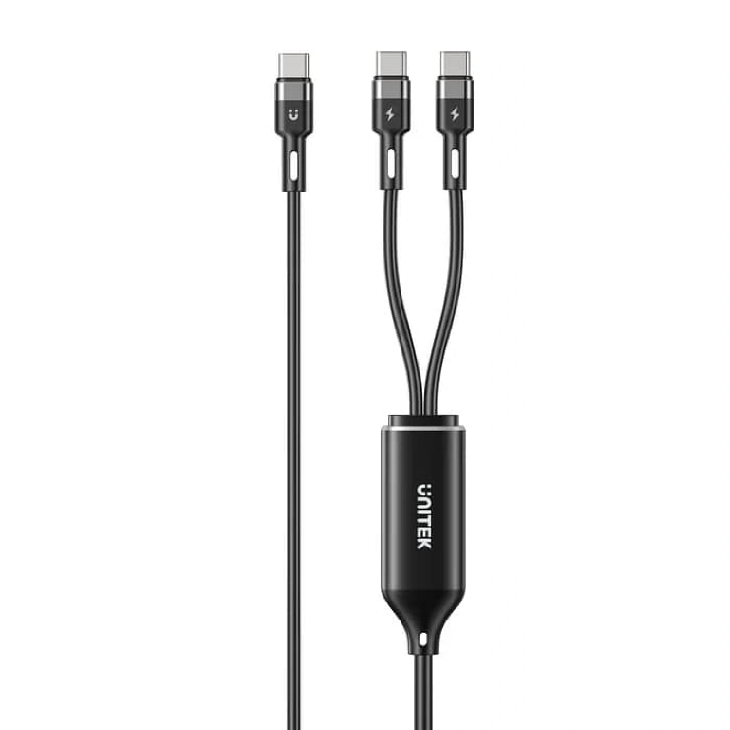 UNITEK 2in1 TYPE-C HIZLI ŞARJ KABLO (C14146ABK01-1.8M)