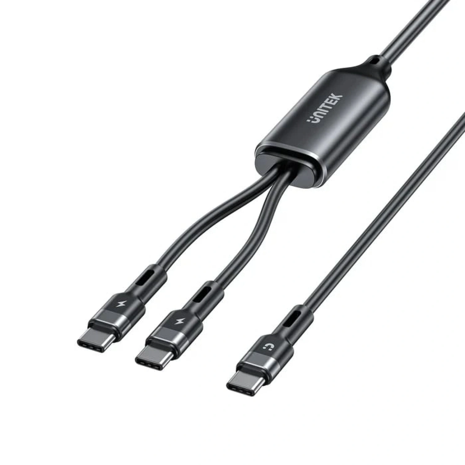 UNITEK 2in1 TYPE-C HIZLI ŞARJ KABLO (C14146ABK01-1.8M)