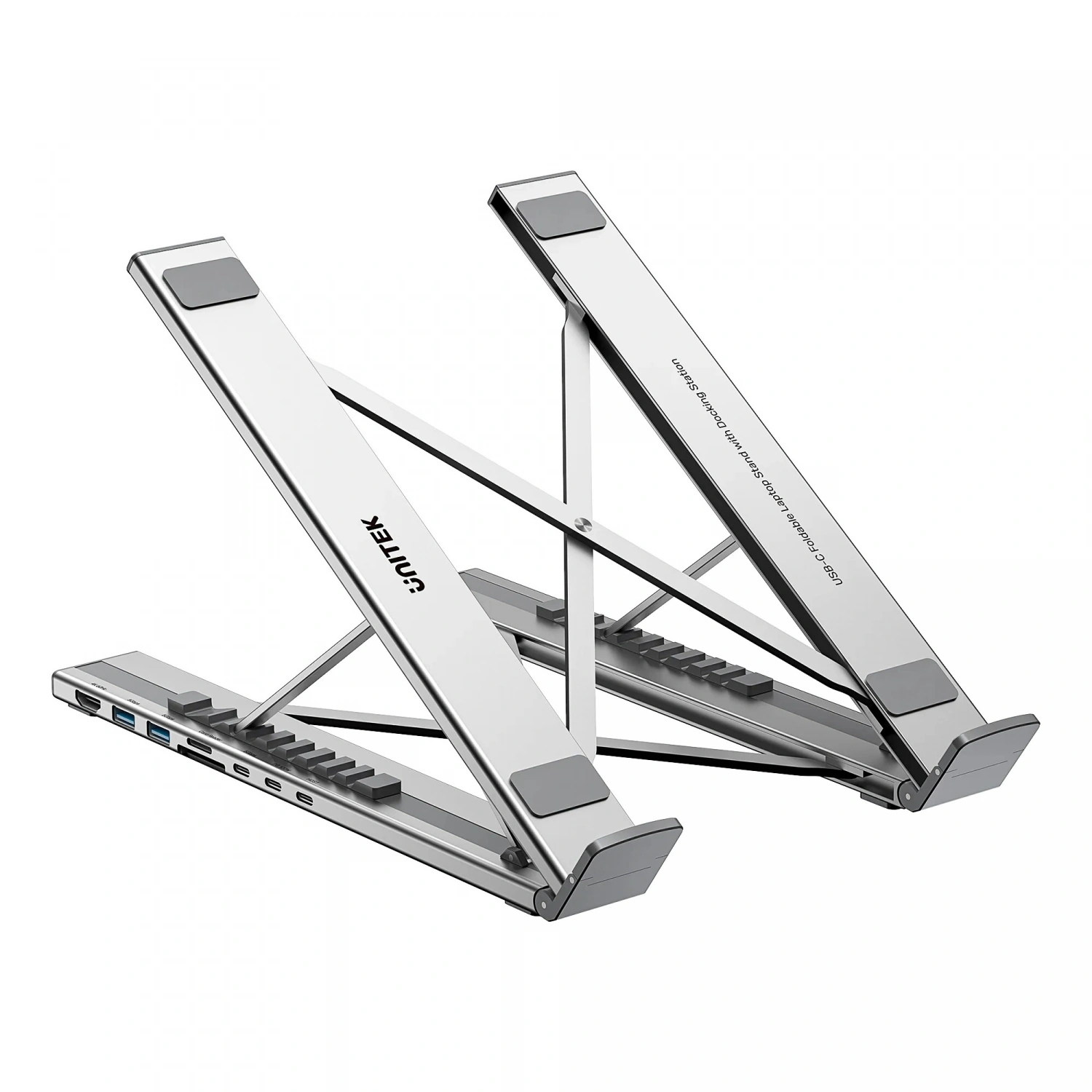 UNITEK KATLANABİLİR NOTEBOOK STANDI VE BAĞLANTI İSTASYONU (D1137AGY01)