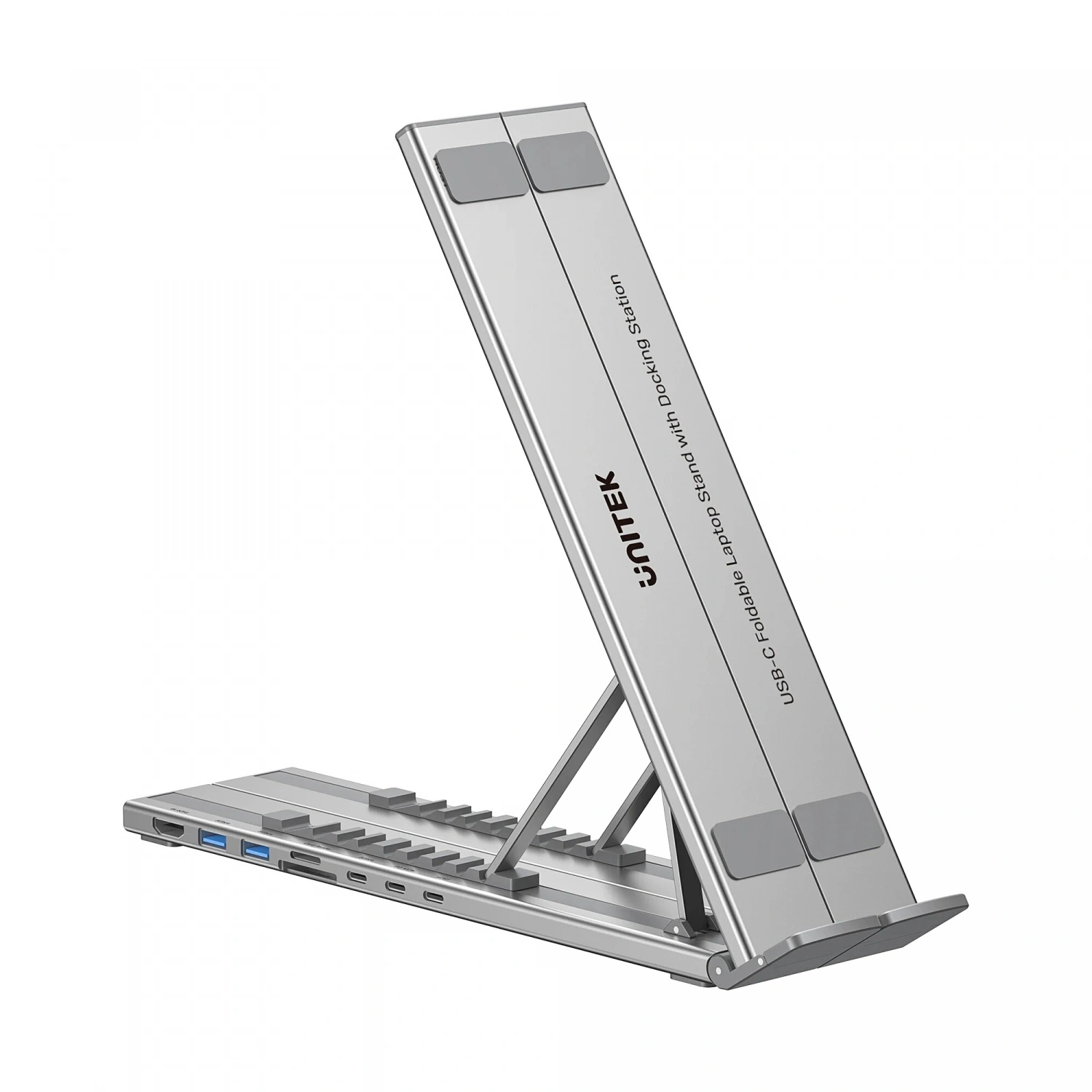 UNITEK KATLANABİLİR NOTEBOOK STANDI VE BAĞLANTI İSTASYONU (D1137AGY01)
