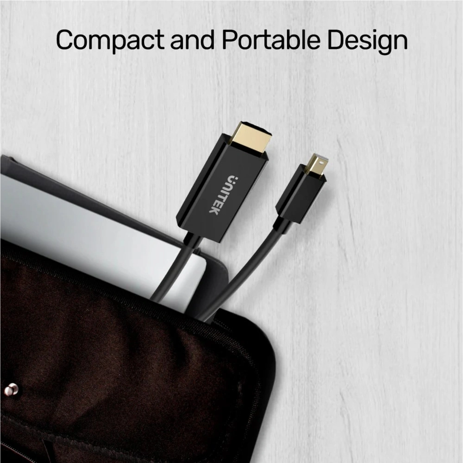 UNITEK MINIDISPLAY TO HDMI 4K&30Hz 2 MT (V1152A)