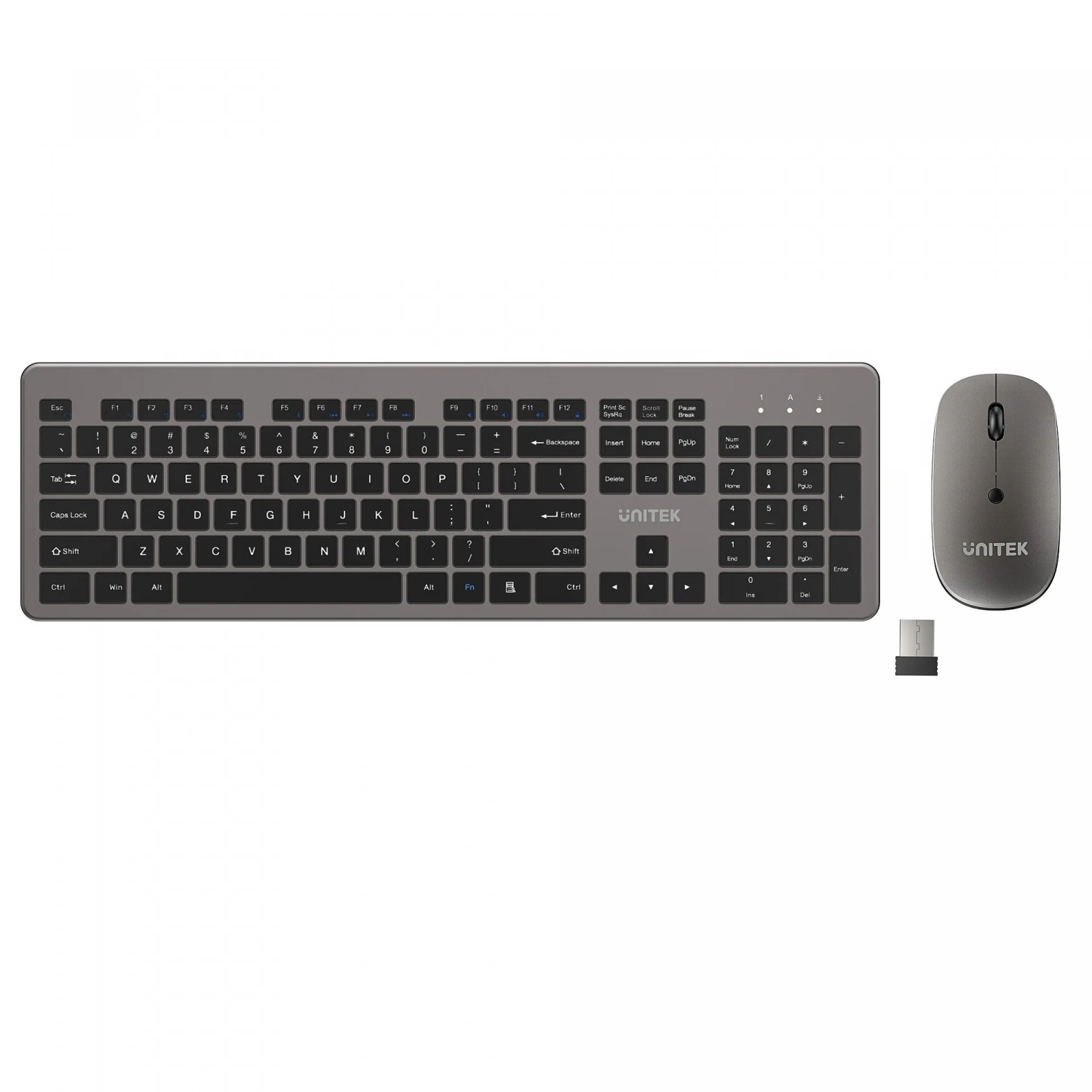 UNITEK SLIMDUO 2.4GHZ KLAVYE SETI (T054AGY01-US)