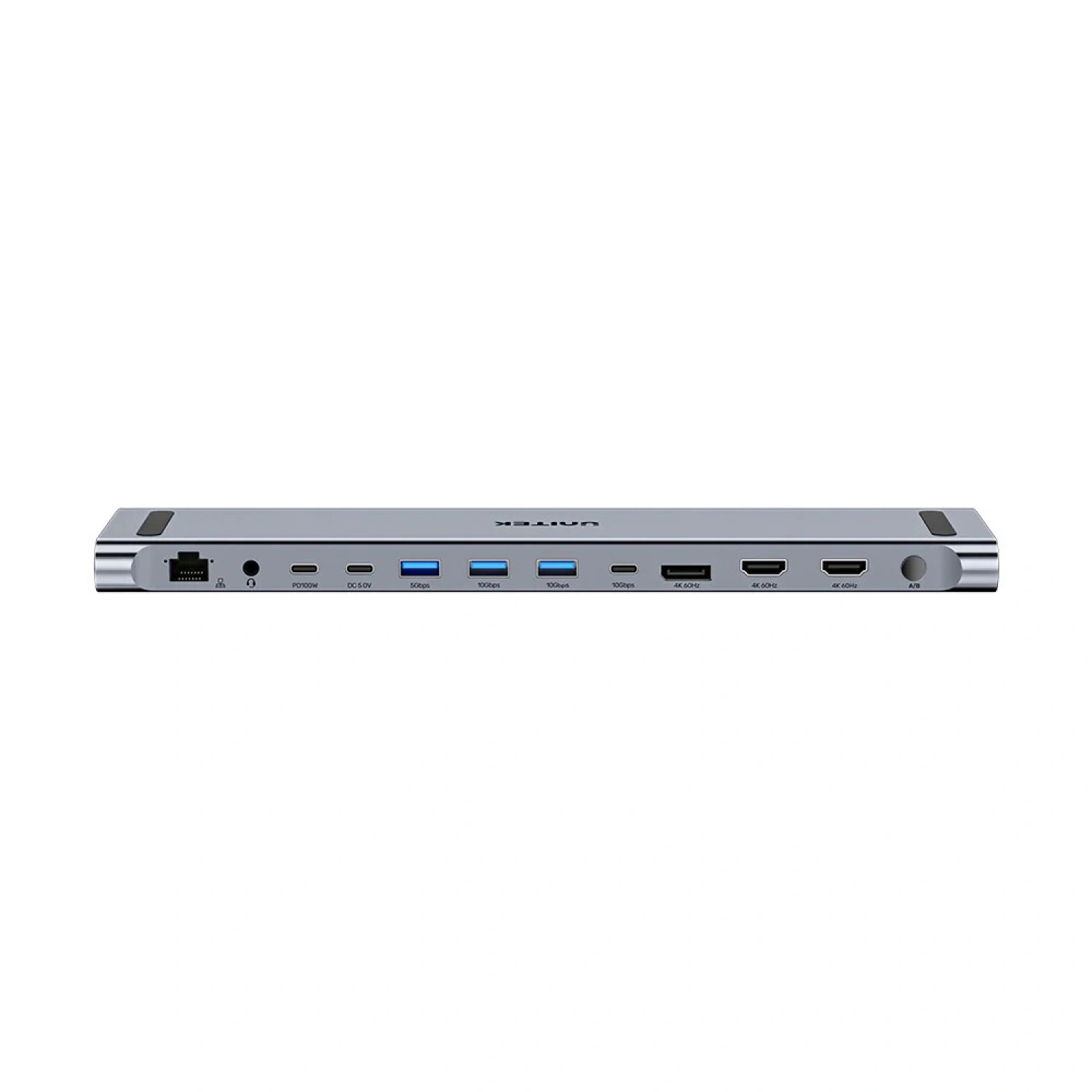 UNITEK UHUB15+ USB-C 4K BAGLANTI ISTASYONU (D1106AGY01)
