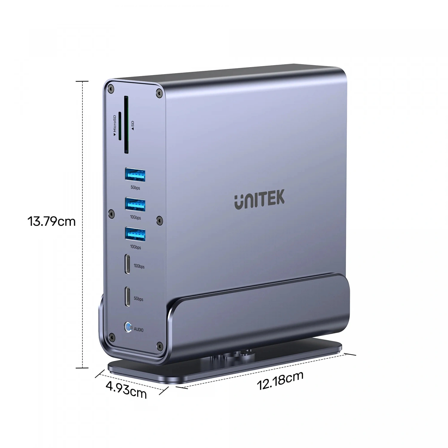 UNITEK UNIVERSAL DISPLAYLINK 4K KVM BAGLANTI ISTASYONU (D1135AGY01)