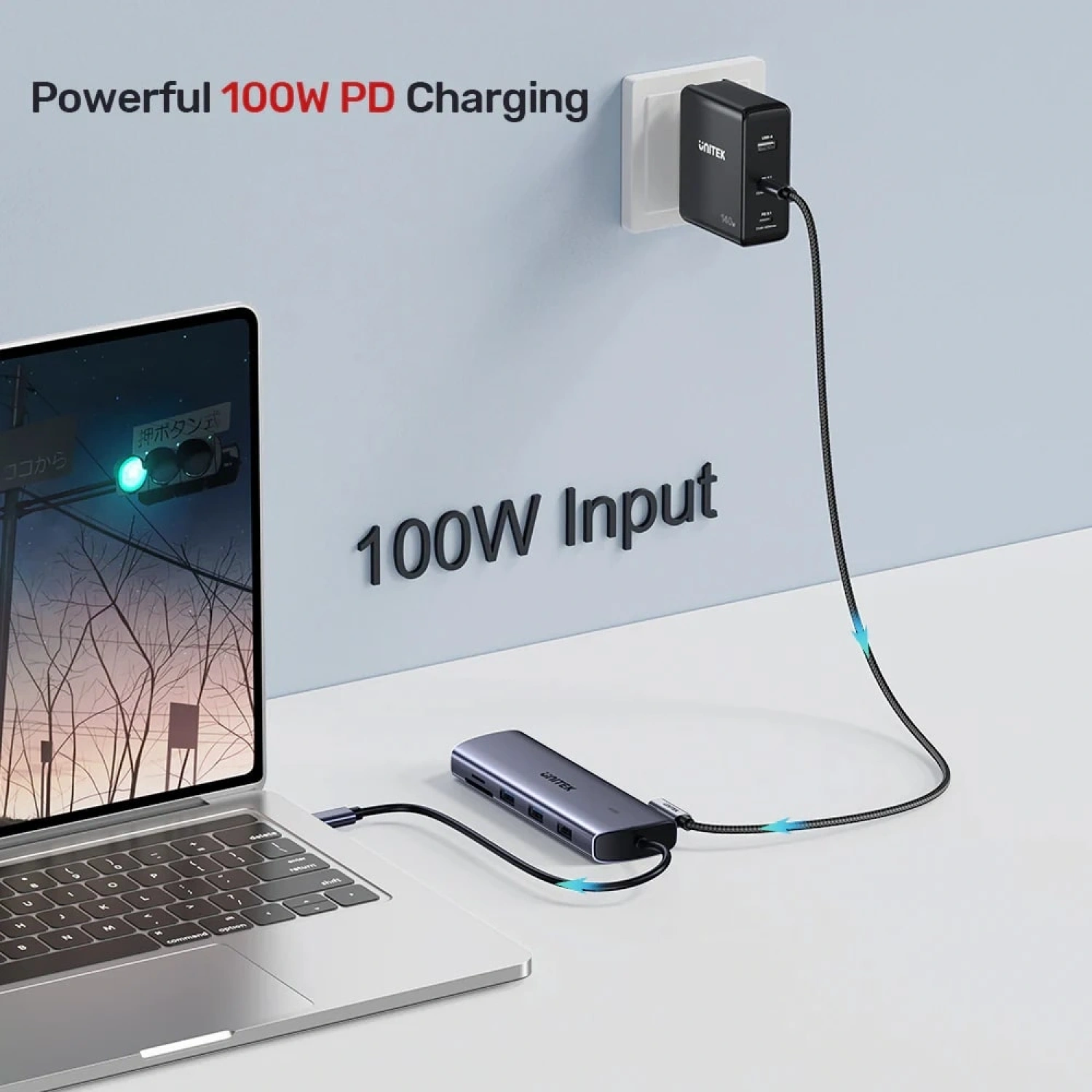 UNITEK USB-C 9in1 UNIVERSAL DOCK STATION (D1113A)