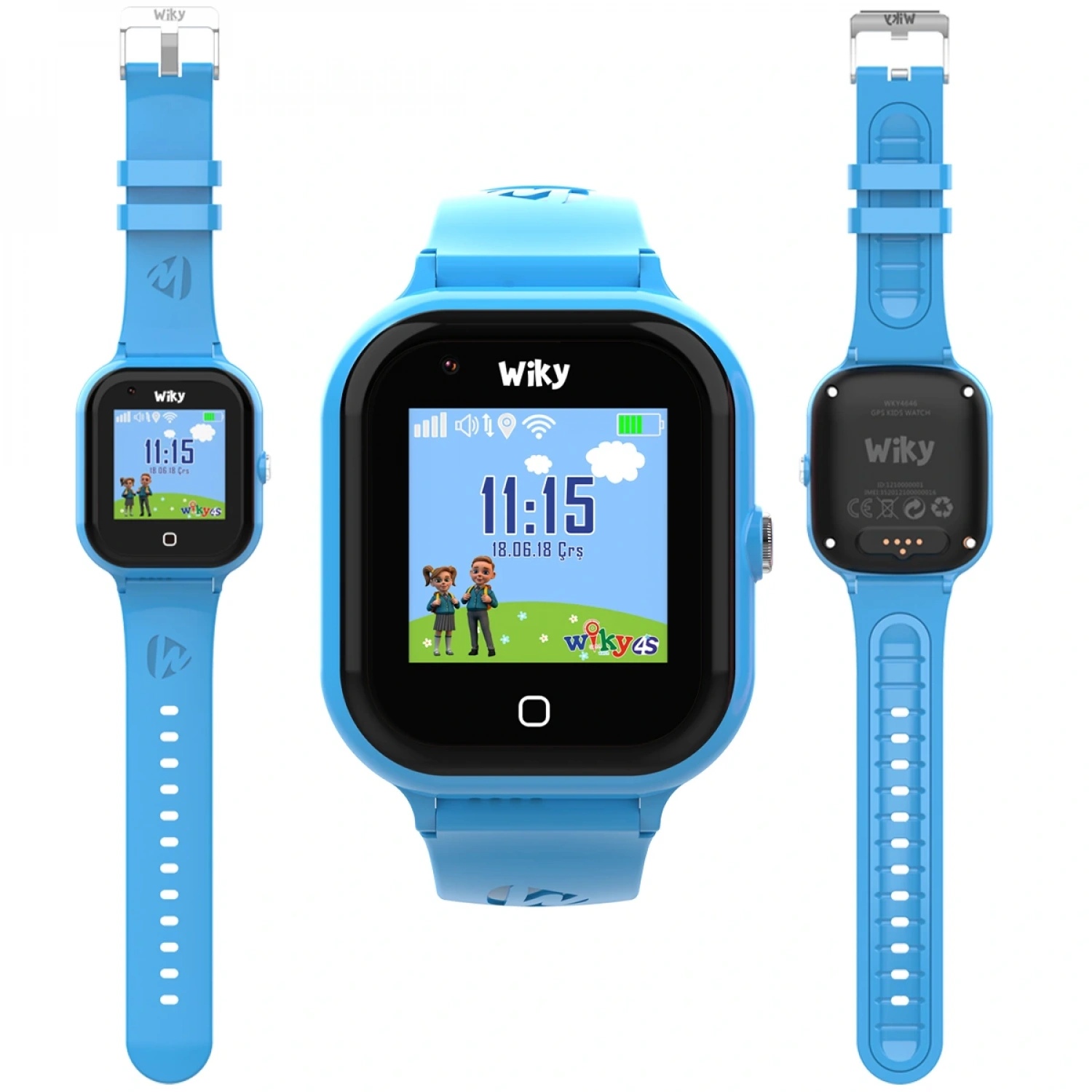 Wiky Watch 4S Mavi Akıllı Çocuk Saati