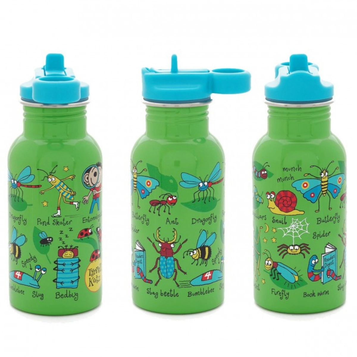 Tyrrell Katz Pipetli Çelik Matara 400ml - Bugs