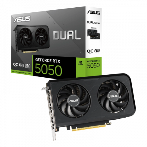 ASUS Dual GeForce RTX 5050 OC 8GB