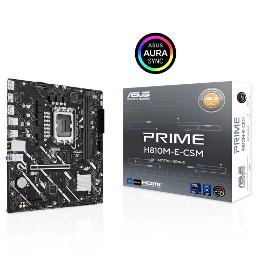 ASUS PRIME H810M-E-CSM Intel H810 LGA1851 DDR5 Anakart