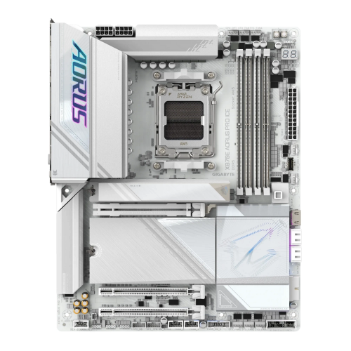 Gigabyte X870E AORUS PRO ICE DDR5 M.2 HDMI DP ATX AM5 Anakart