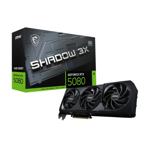 MSI GeForce RTX 5080 16GB SHADOW 3X OC