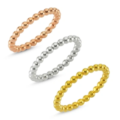 Üçlü Tam Tur Toplu Yüzük