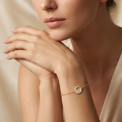 I Love YOU Pırlanta Bileklik