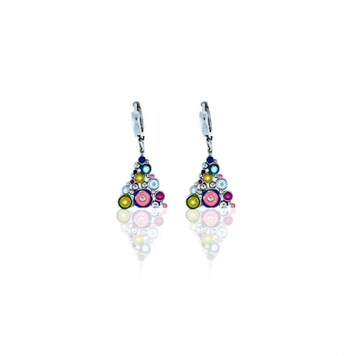 Çam Ağacı Sallantılı Gümüş Küpe