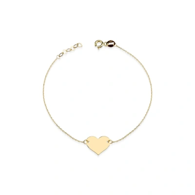 Kalpli Plaka Altın Bileklik