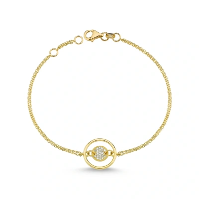 Modern Denge Altın Bileklik