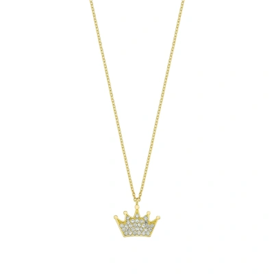 Prenses Tacı Altın Kolye