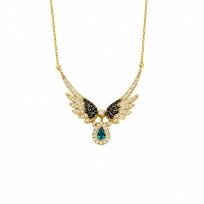Stone Wing Necklace