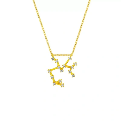 Zodiac Koleksiyonu Taşlı Yay Burcu GümüşKolye