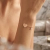 Heart Diamond Bracelet