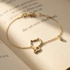 Cat Friend Diamond Bracelet