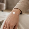 Four-Leaf Clover Diamond Bracelet
