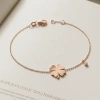 Four-Leaf Clover Diamond Bracelet