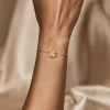 Four-Leaf Clover Diamond Bracelet