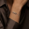 Unendlichkeits Diamant Armband