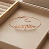 Scorpio Zodiac Diamond Bracelet