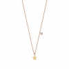 Enamel Star Diamond Pendant