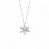 Stone Snowflake Necklace