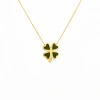 Enamel Clover Luck Necklace