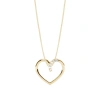 Aşkın Simgesi Kalpli Altın Kolye