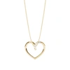 Aşkın Simgesi Kalpli Altın Kolye