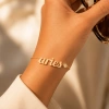 Aries Zodiac Diamond Bracelet