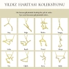 Yıldız Haritası Akrep Burcu Kolye
