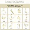 Zodiac Koleksiyonu Taşlı Yengeç Burcu Gümüş Kolye