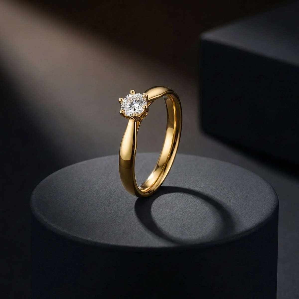 0,05 ct Elysia Tektaş Pırlanta Yüzük