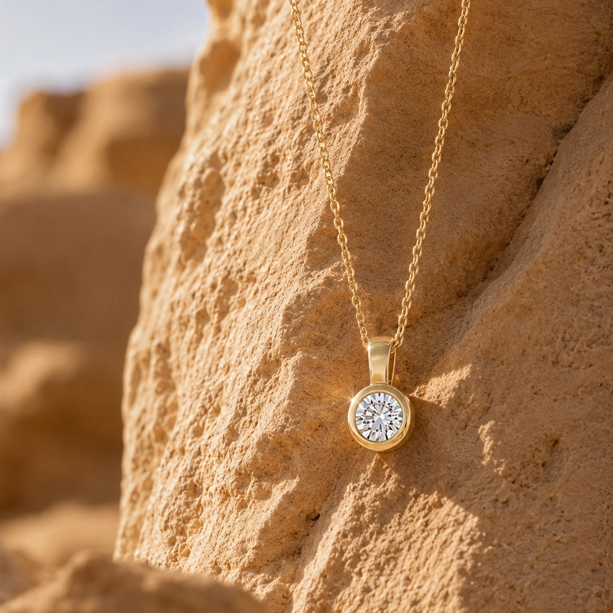 0,05 ct Helen Tektaş Pırlanta Kolye