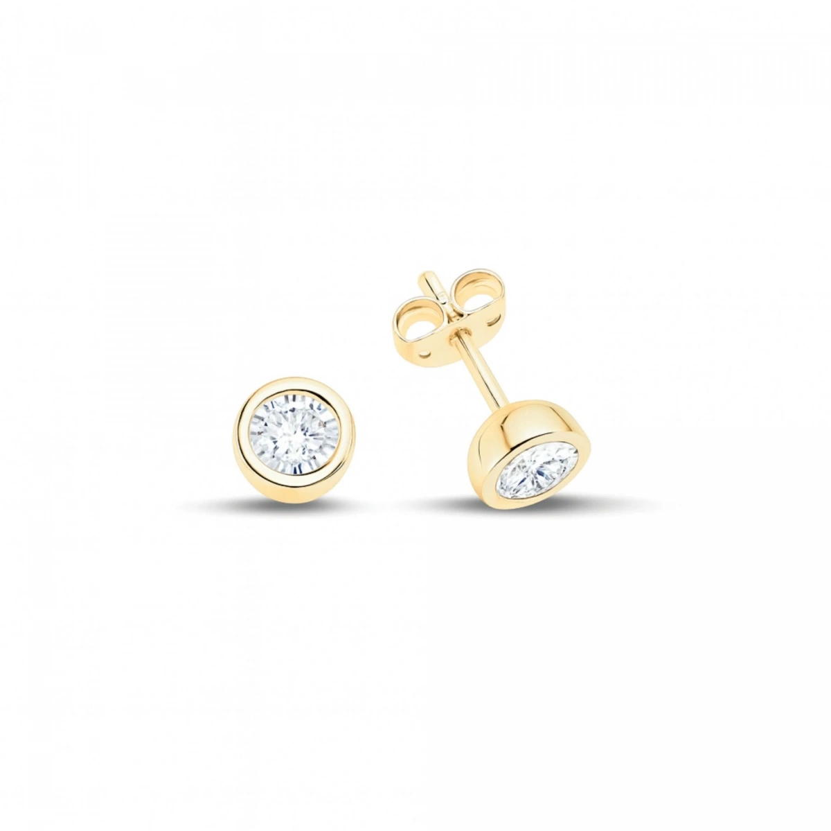 0,05 ct Helen Tektaş Pırlanta Küpe