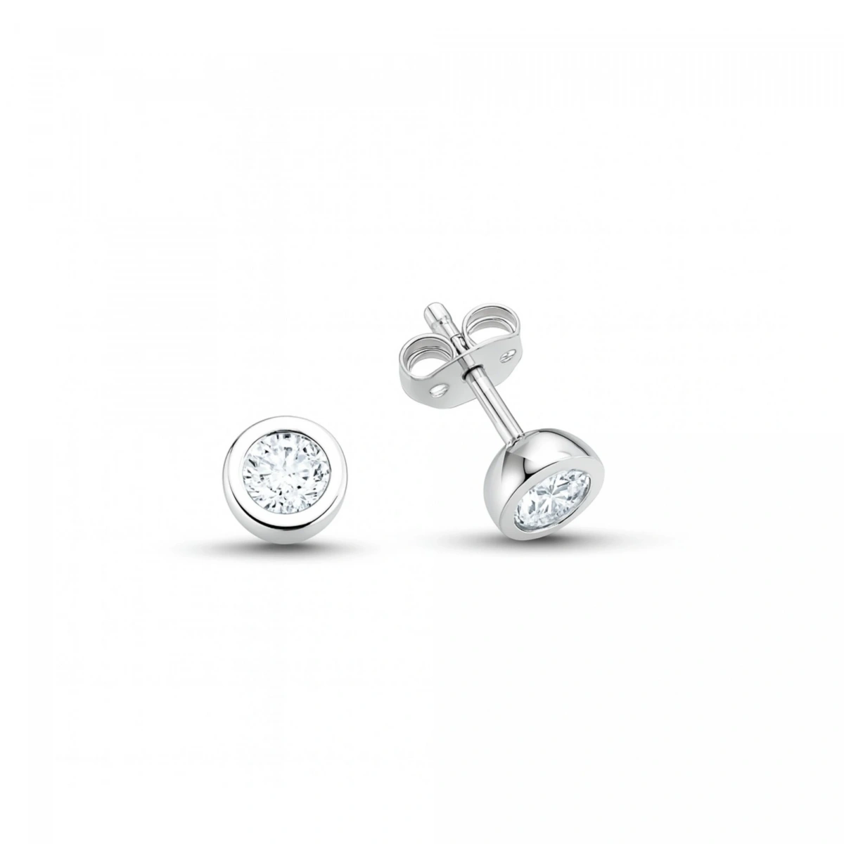 0,05 ct Helen Tektaş Pırlanta Küpe