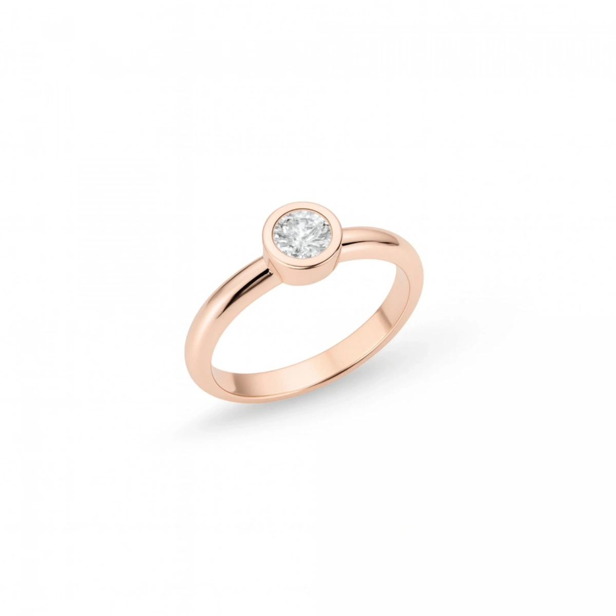 0,05 ct Moren Tektaş Pırlanta Yüzük